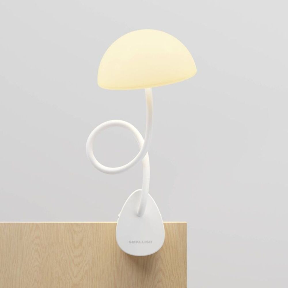 Mushroom Lamp β Soft Glow Night Light for Bedroom Desk or Dorm Room - White